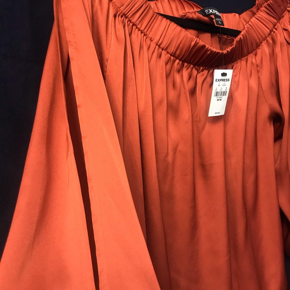 Rust blouse - Picture 2 of 4